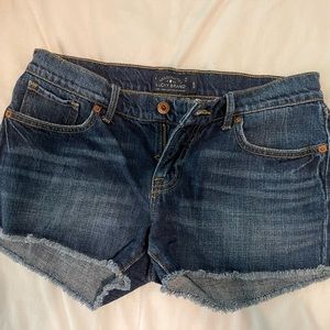 Lucky brand Jean shorts. Size 25